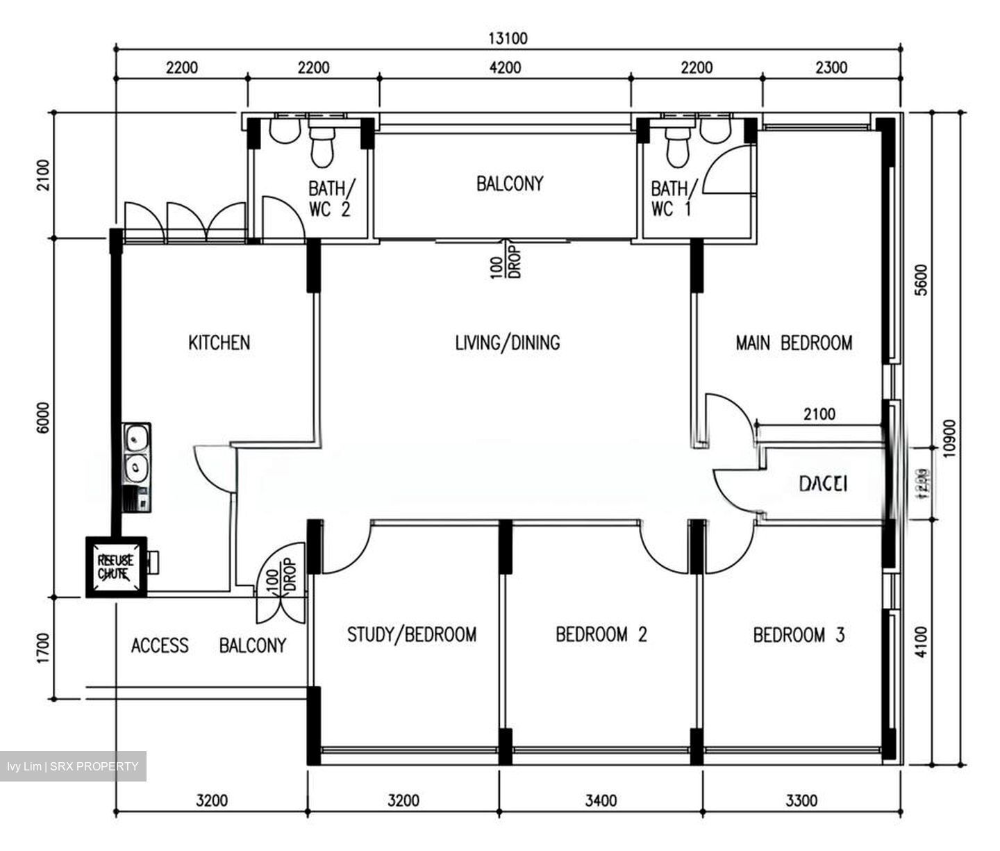 Blk 1 Toh Yi Drive (Bukit Timah), HDB 5 Rooms #554564991